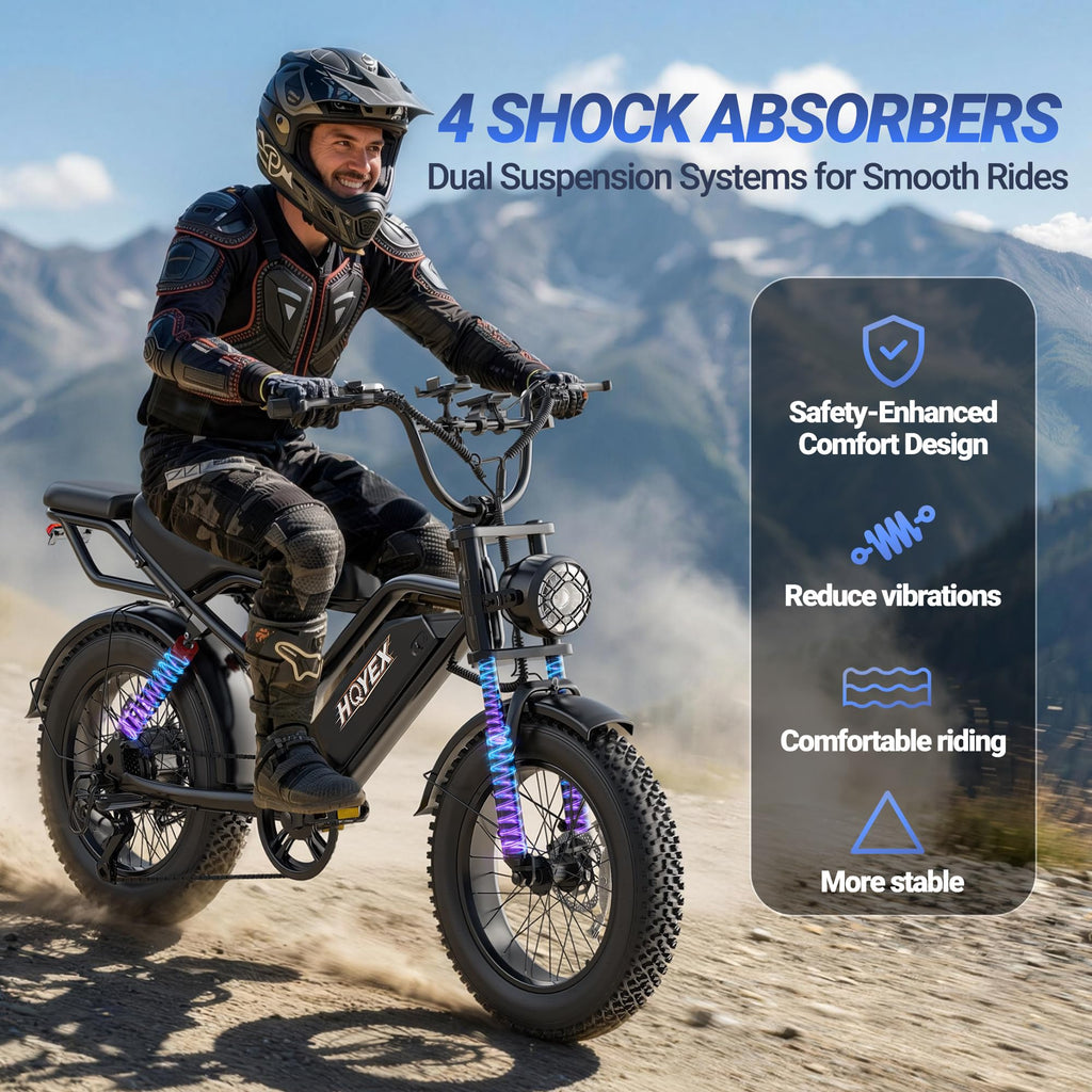 1500W 20" Fat Tire Electric Bike with 48V 20Ah Battery N260