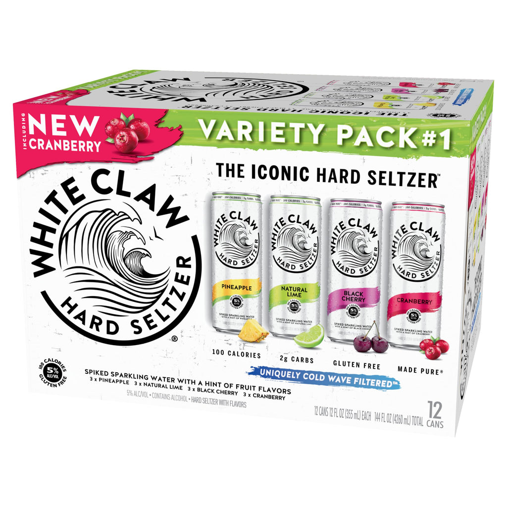 Hard Seltzer Variety Pack 12pk 12 Fl Oz Cans I7756