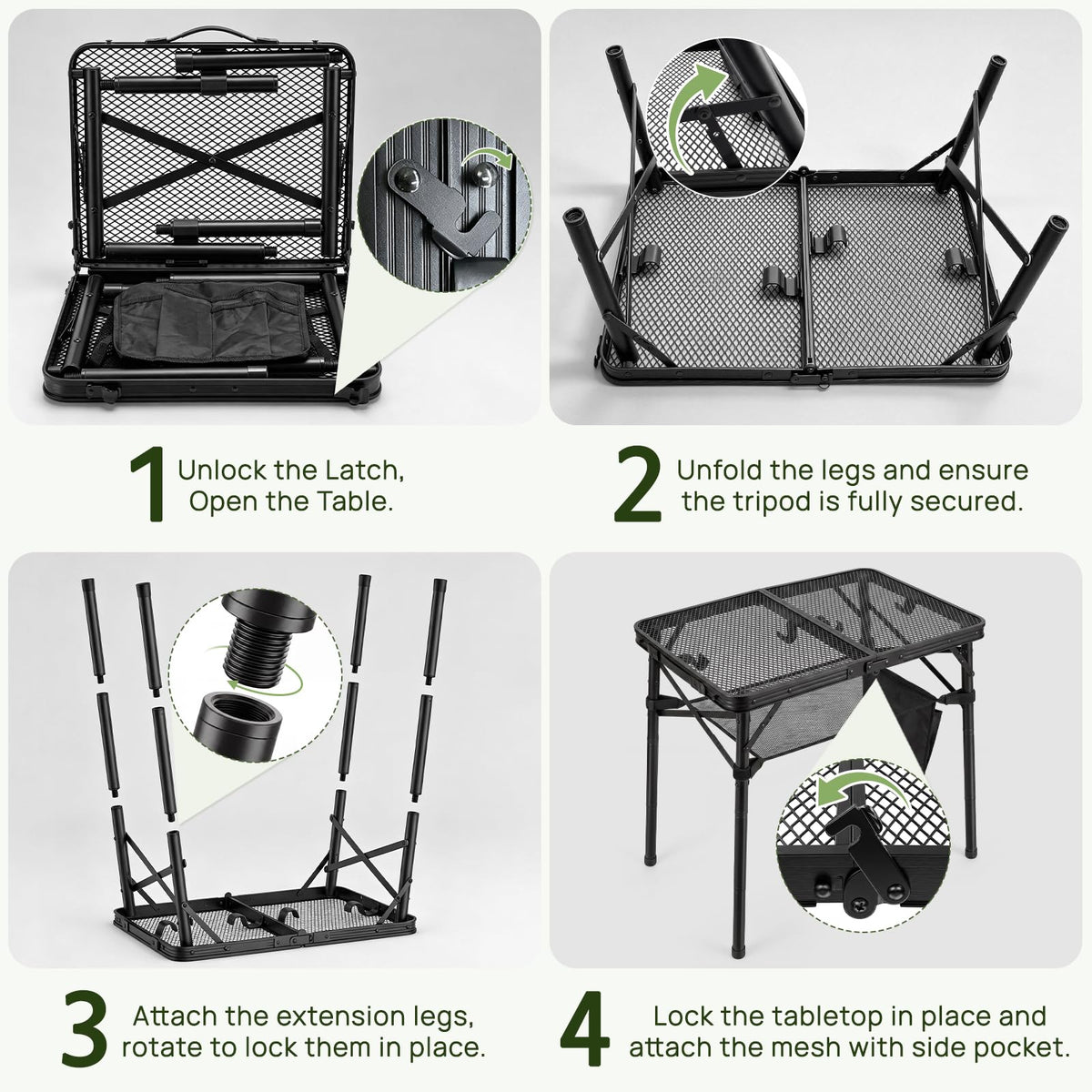 Folding Grill Table F830864