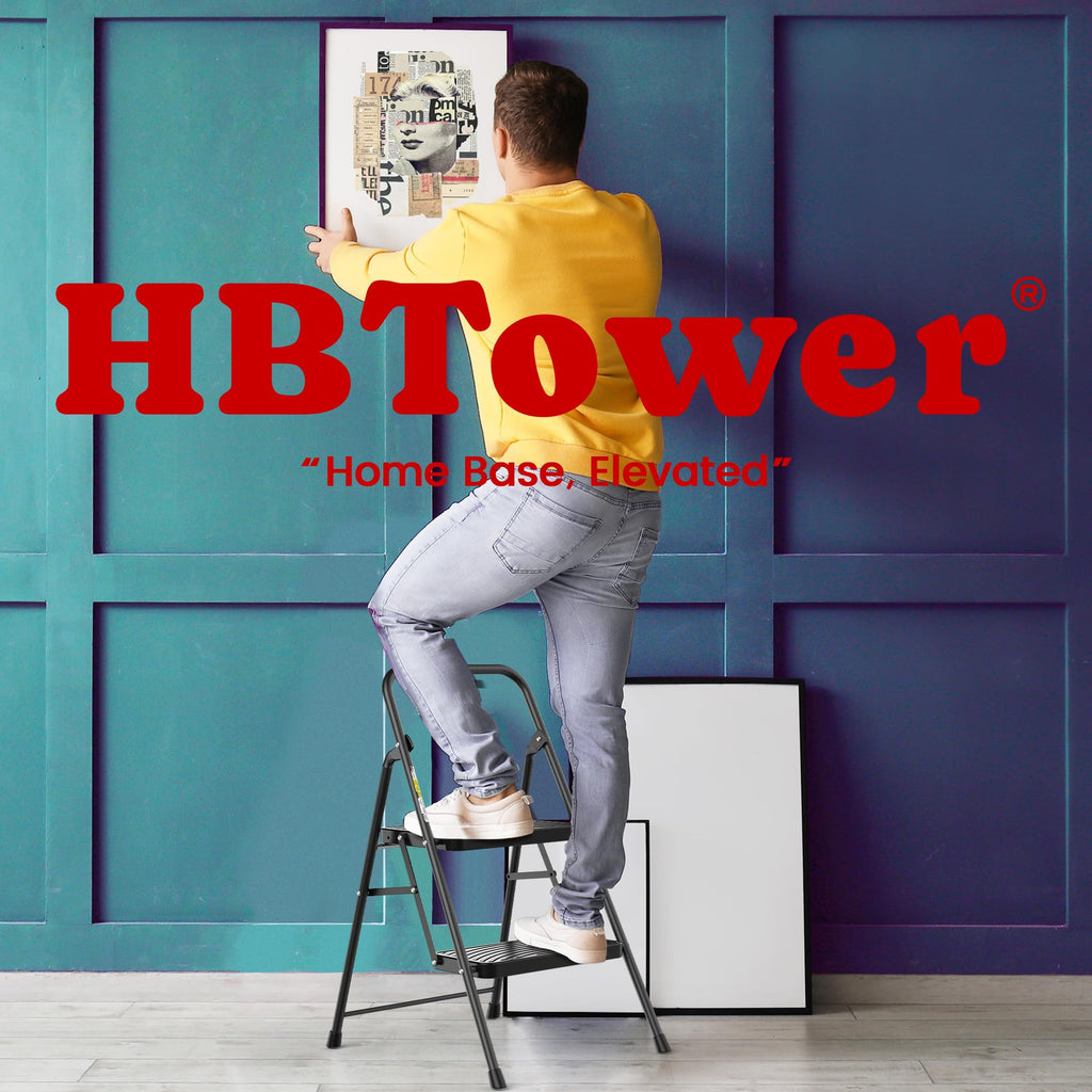 2 Step Ladder with Anti-Slip Pedal O806
