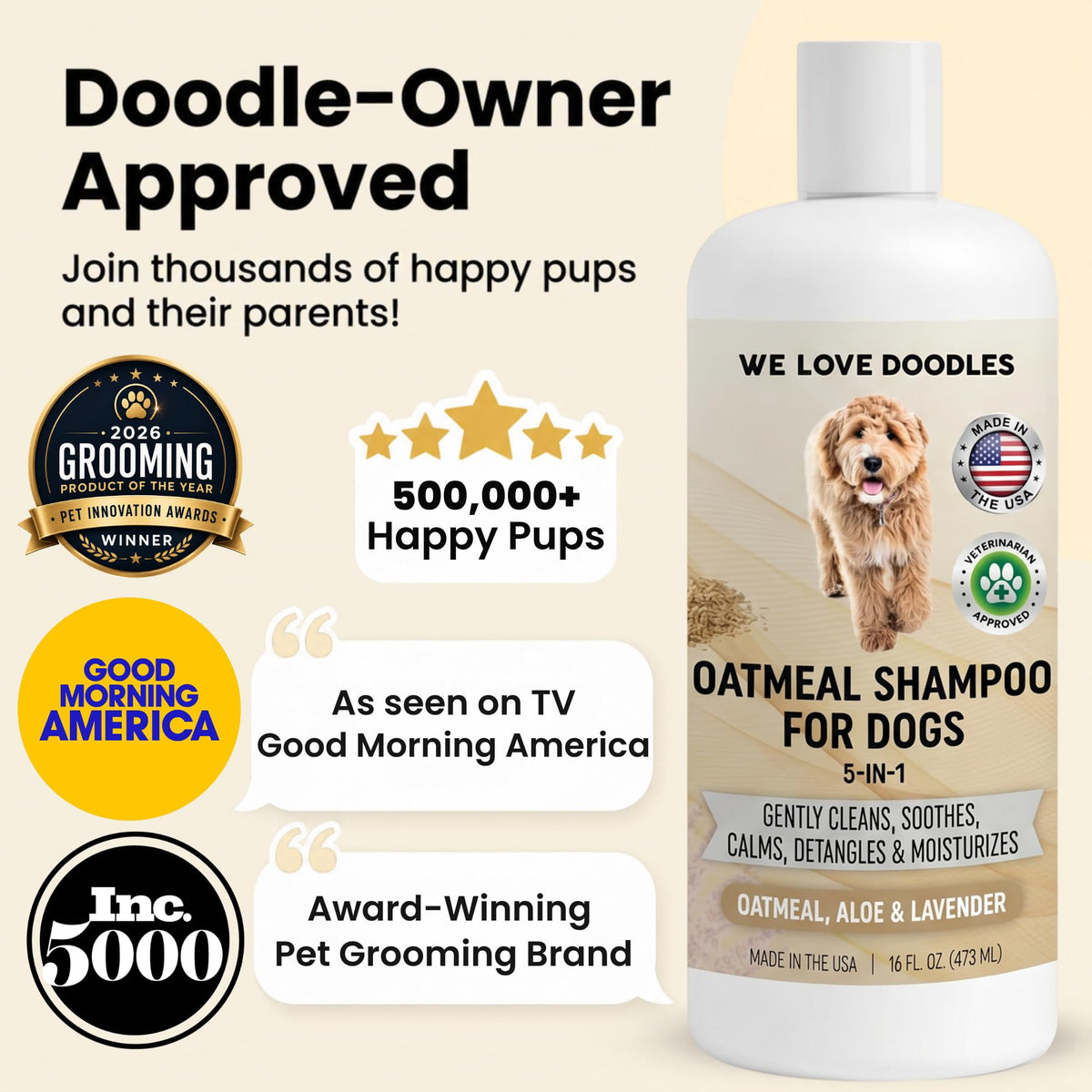 Oatmeal Shampoo & Conditioner for Dogs G908867