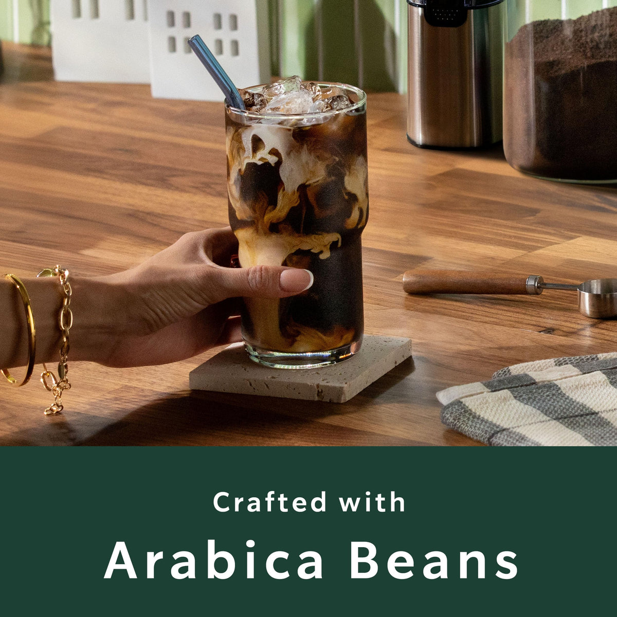 Dark Roast Whole Coffee Beans O68198