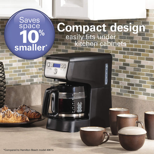 12 Cup Compact Programmable Drip Coffee Maker Z67306