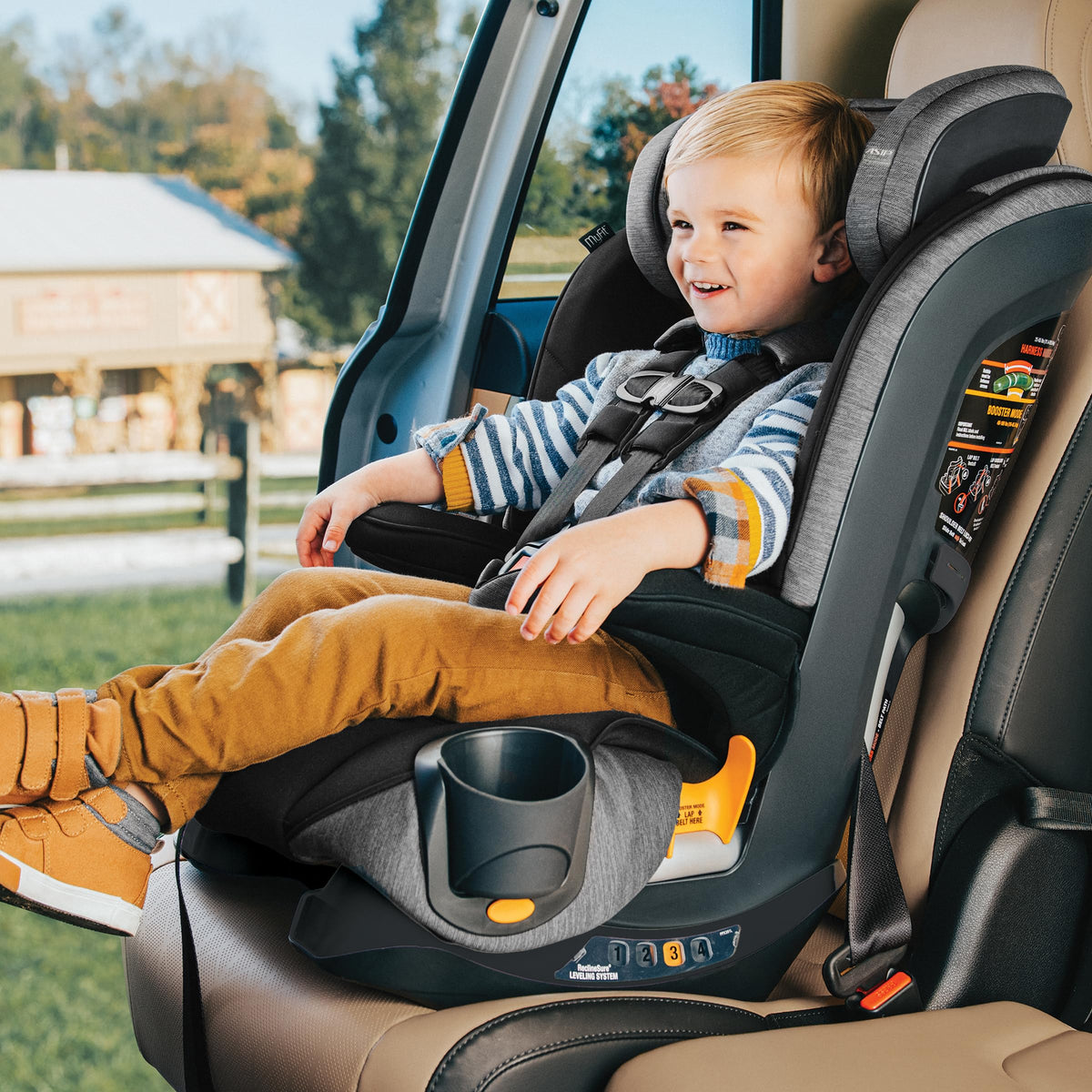 5-Point Harness High Back Booster Car Seat W98056
