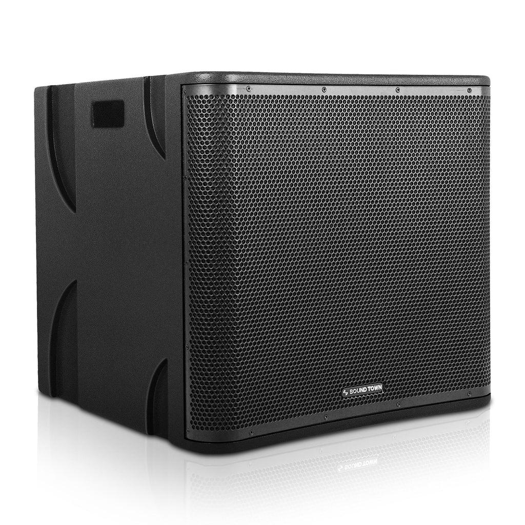 Powered Column Array Speaker System with 18" Subwoofer and Column Loudspeaker U703222